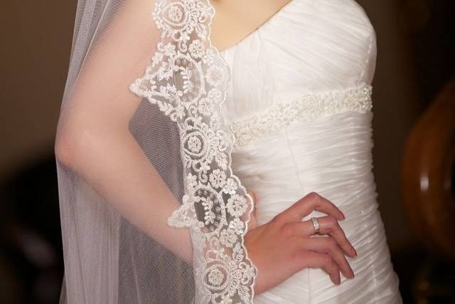 Indoor Wedding Look