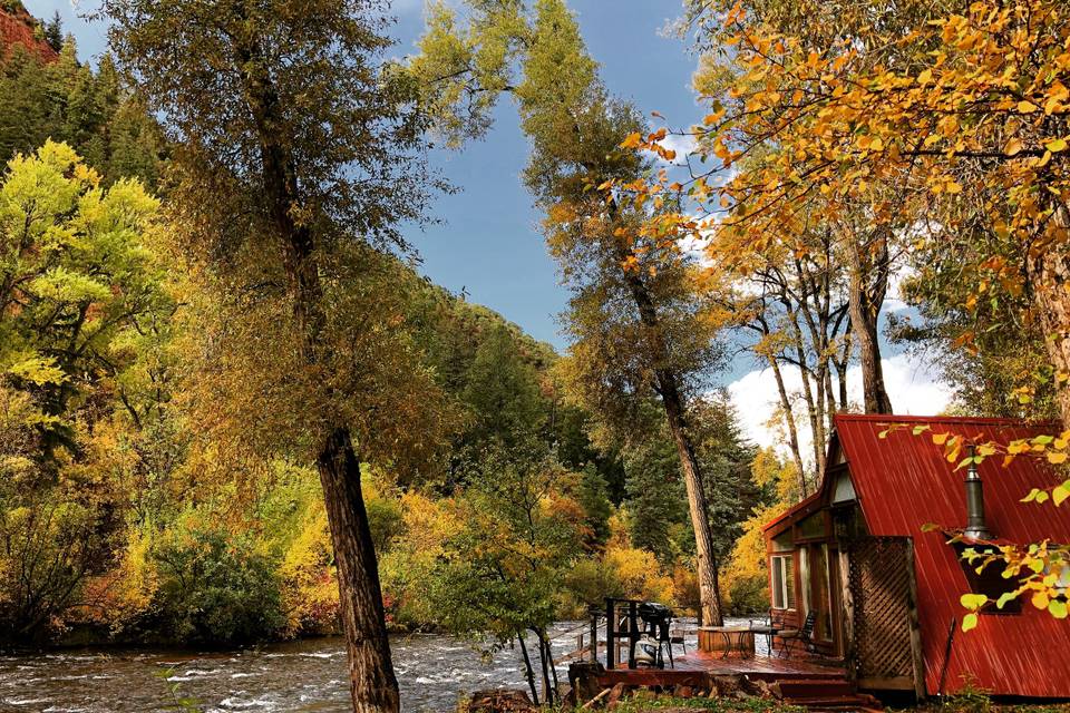 2/2 of our on-site cabins