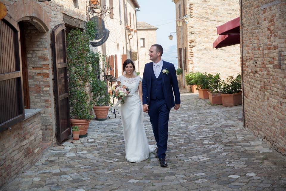 Real wedding in Italy