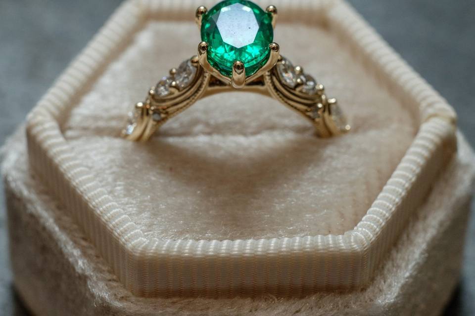 Annie's Emerald Ring