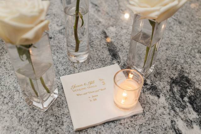 Custom cocktail napkin