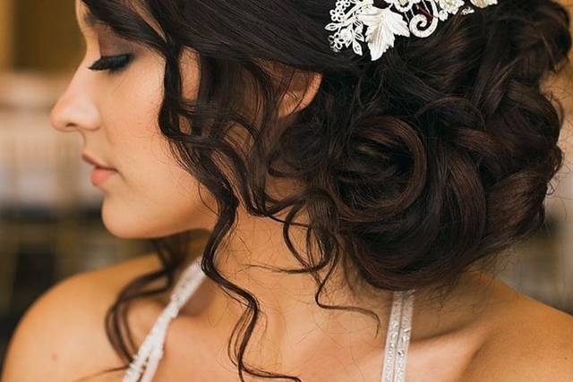 Twisted up-do