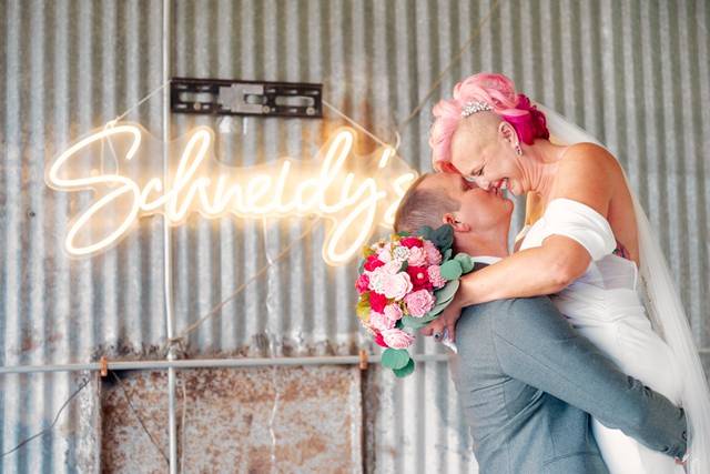 Industrial wedding