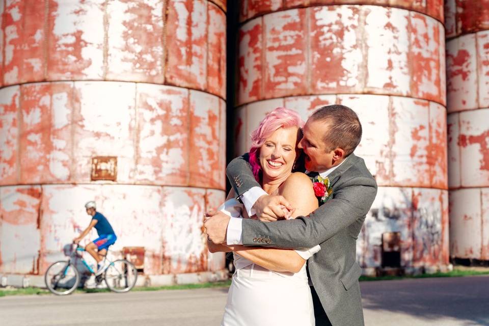 Industrial wedding