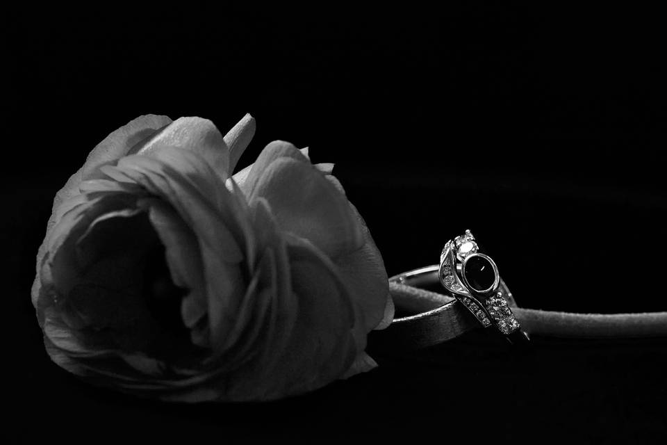 Romantic ring shot