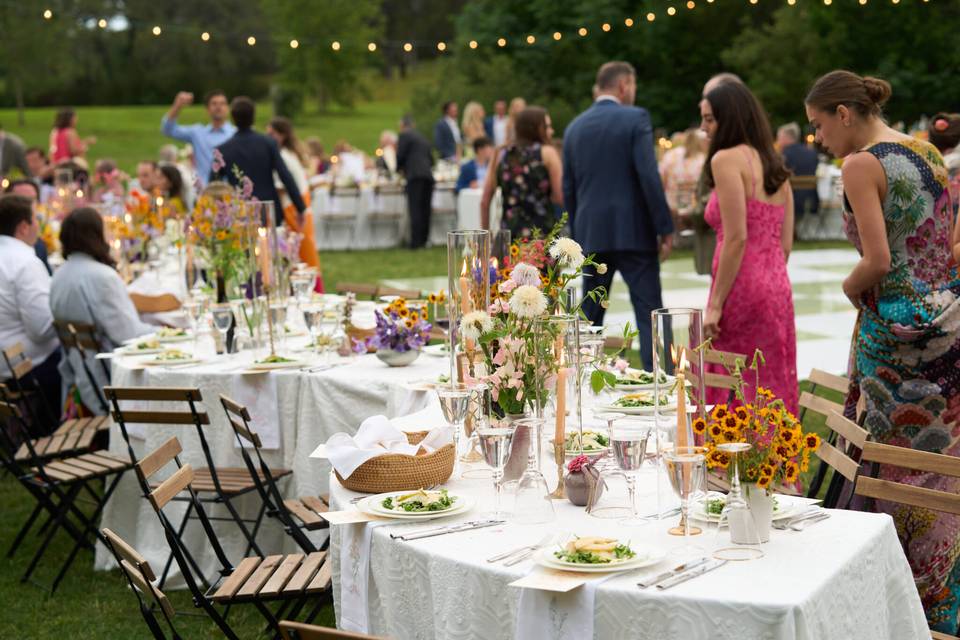Reception in The Meadow
