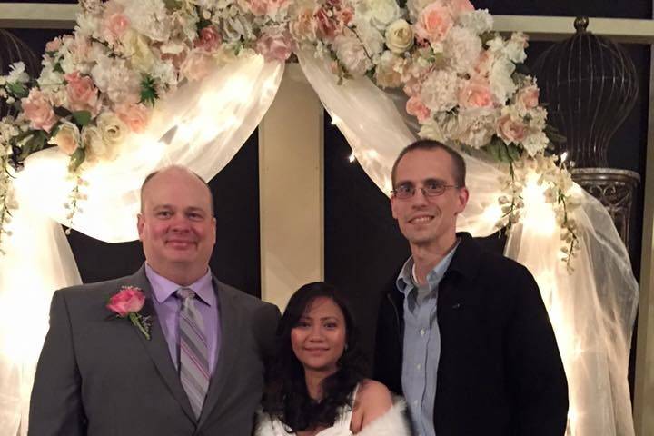 It was such a joy to marry Sean and Jhen today!  Thanks for letting me be a part of your special day!22 November 2015 - Conway, Arkansas
