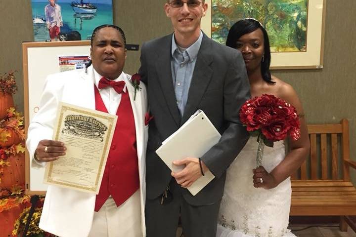 November 18th, 2017 - North Little Rock, ArkansasIt was an honor to join Lakesha and Angela in marriage today!