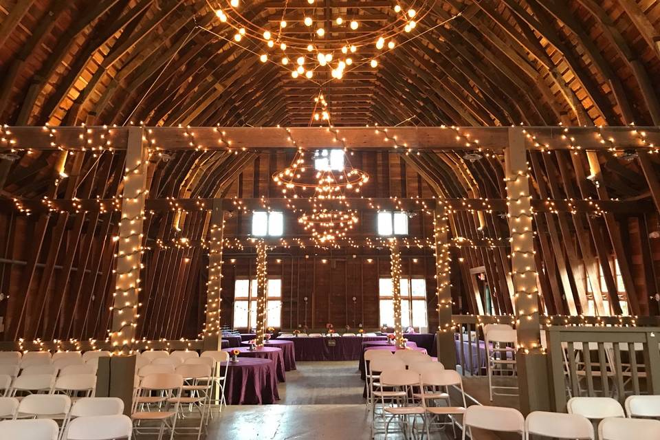 Weddings in the Barn at Owl & Olive