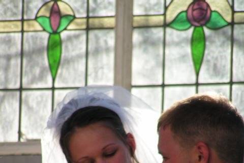 Intimate Wedding Moment