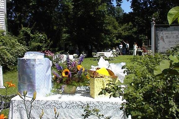 Wedding Reception Area