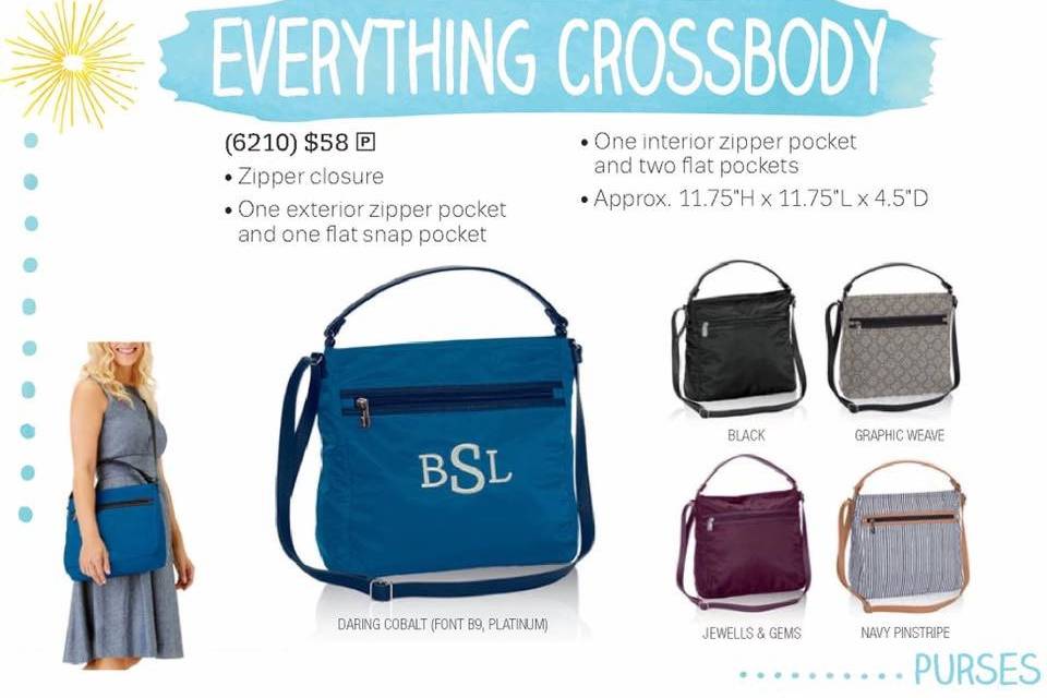 Inspired Crossbody Ltd. from Thirty-One Gifts Canada, Fall 2019
