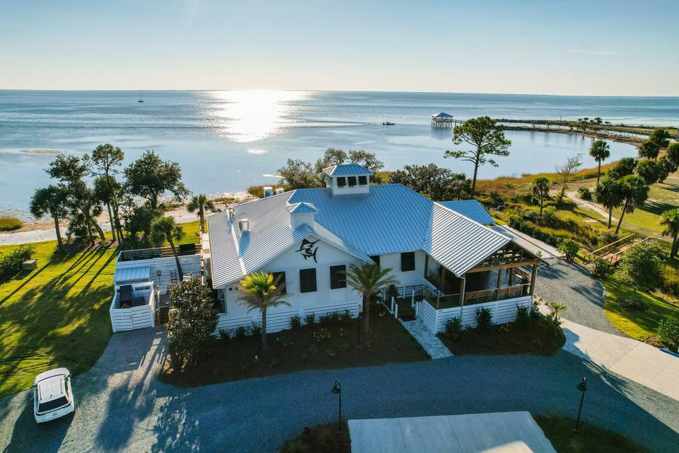Restaurant Drone Shot
