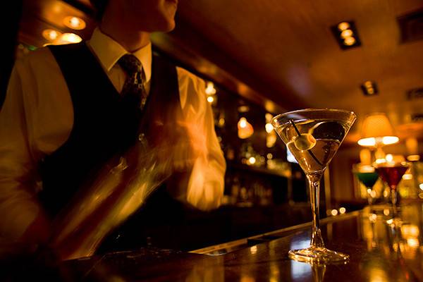 Enjoy a martini curated by our skilled bartenders