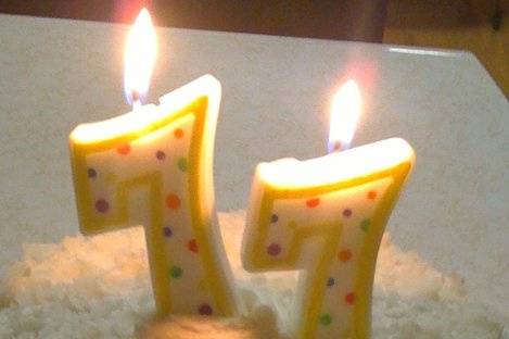 Was this a 7th birthday? or a 77th?He asked for a coconut cake for his birthday, and he LOVED this one!