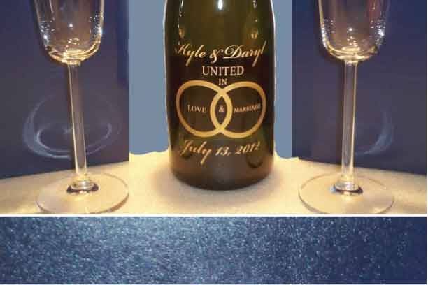 Forever Yours Glass Etchings providing personalized custom engraved gifts  and glassware