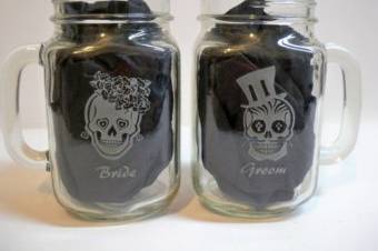 Day of the Dead Mason Jars