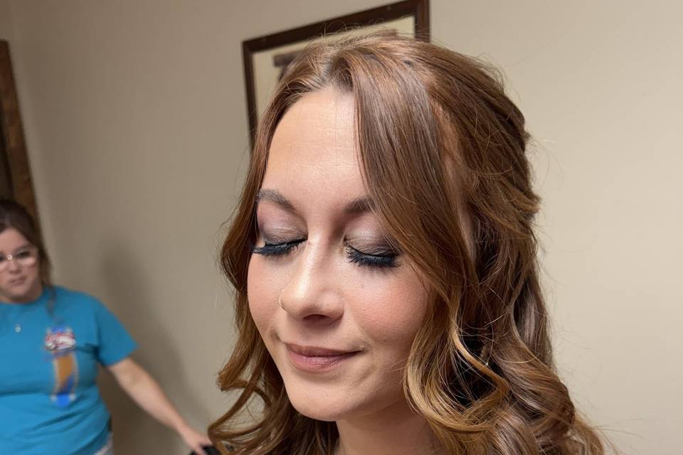 Bridal party glam