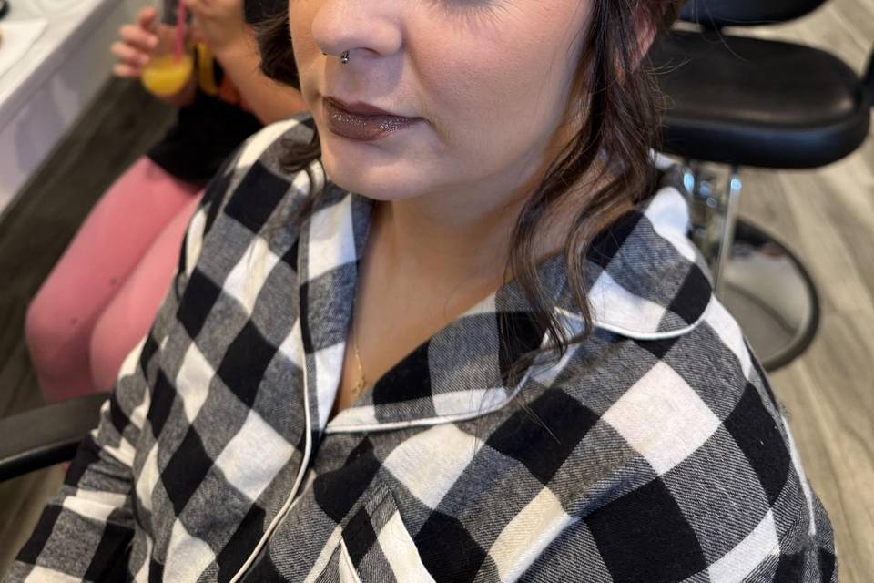 Bridesmaid makeup