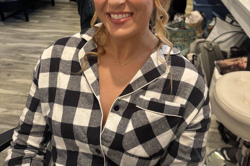Bridesmaid makeup