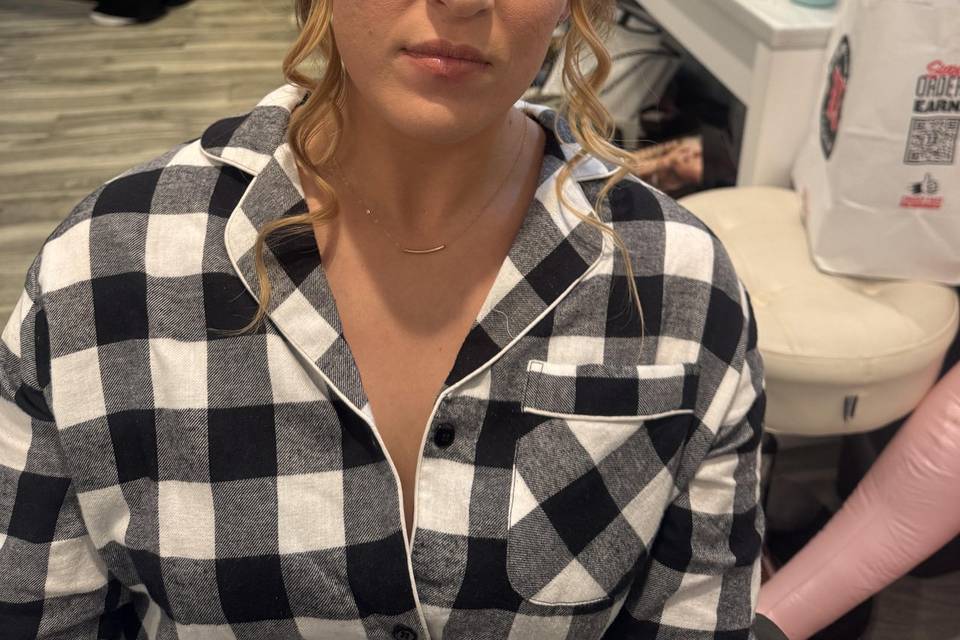 Bridesmaid makeup