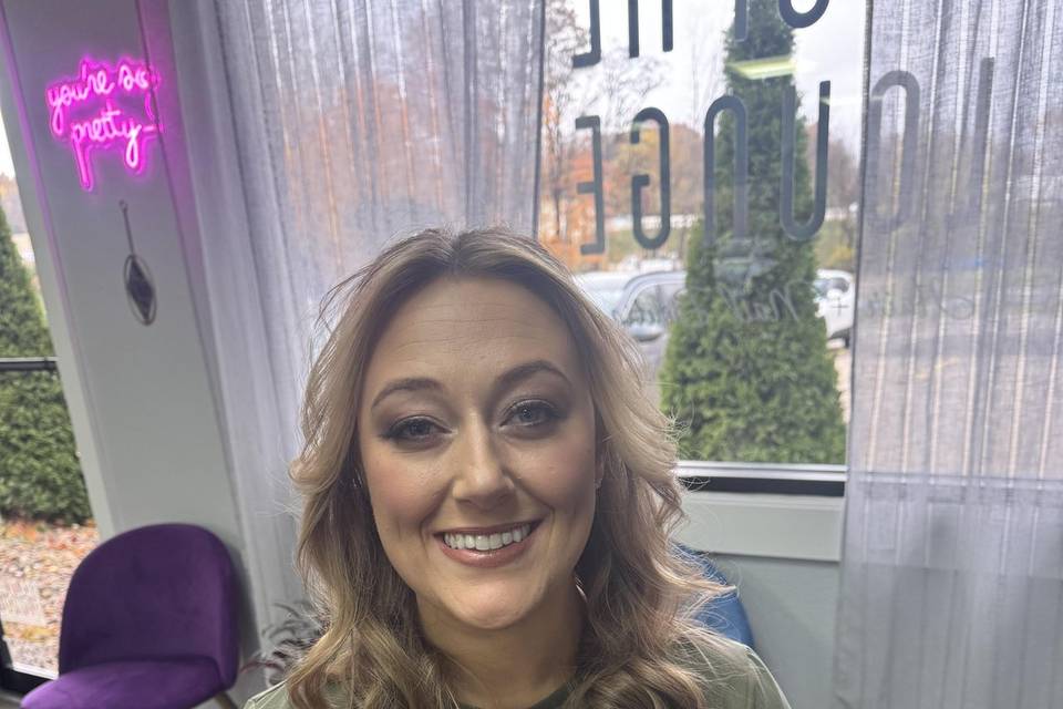 Bridesmaid makeup