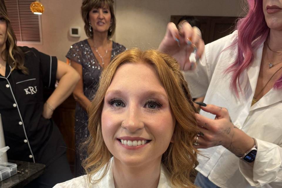 Bridal makeup