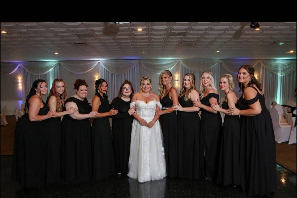 Bridesmaid makeup