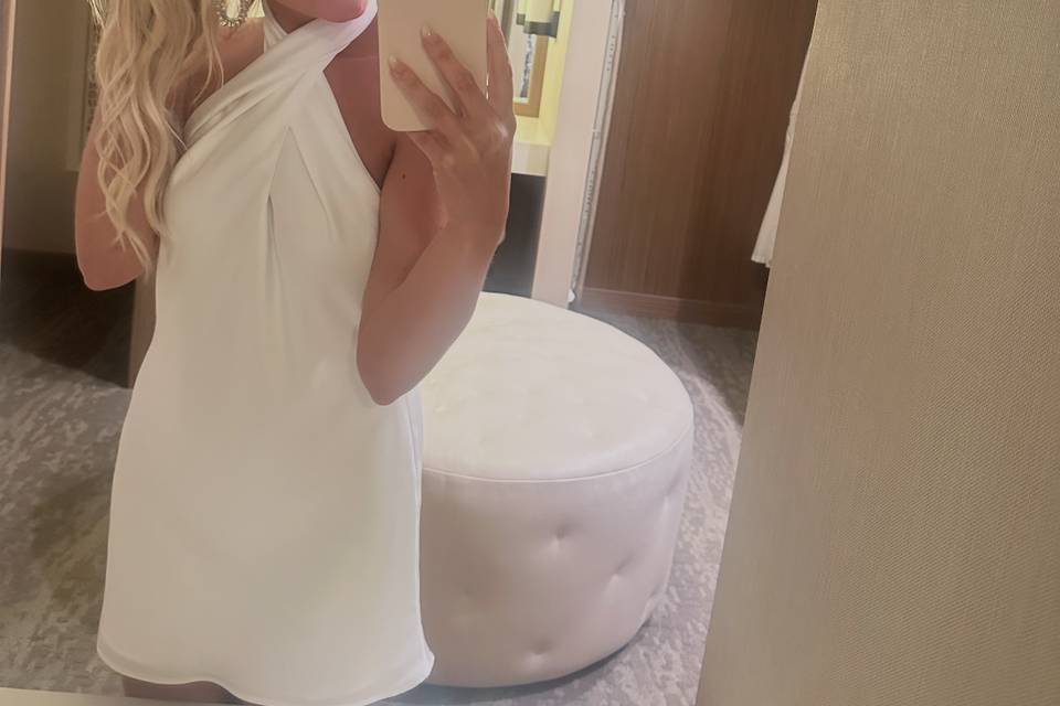 Bridal shower updo