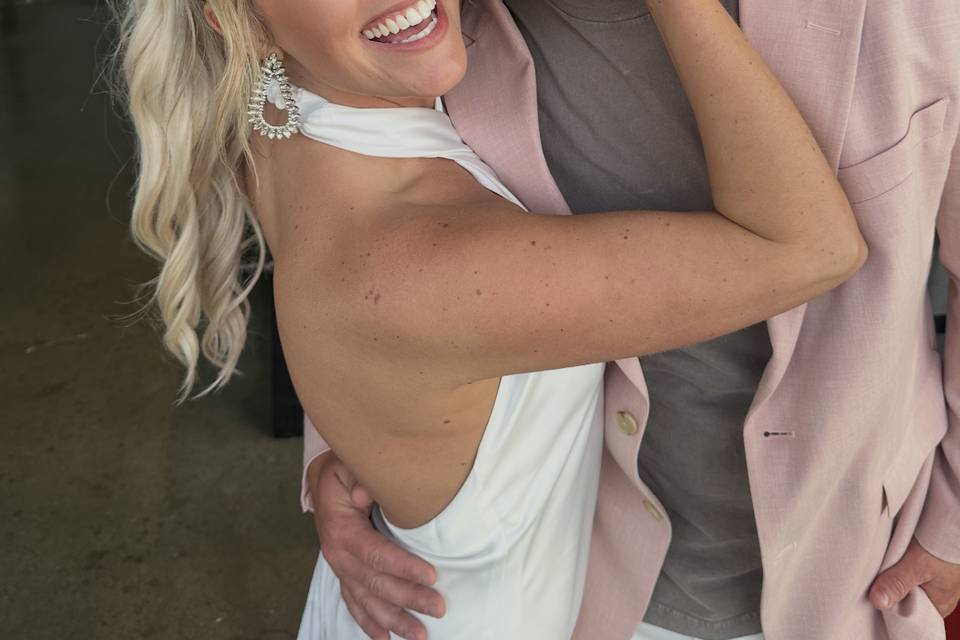 Bridal shower updo