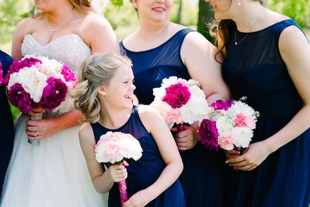 Bride and the bridesmaid