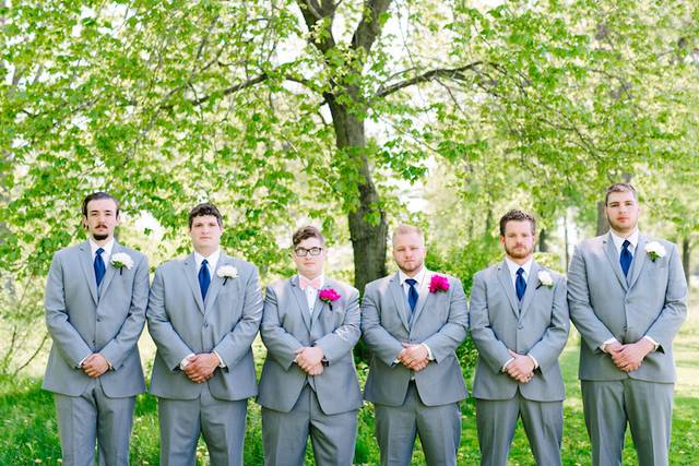 Groom and the groomsmen