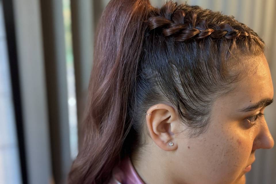 High pony
