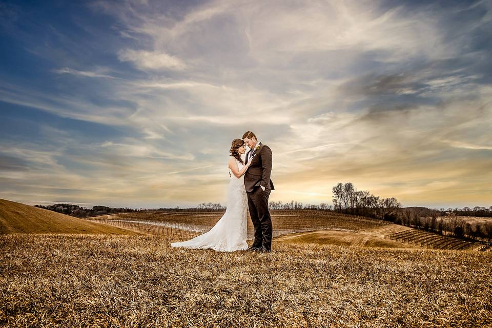 Winter Sky Wedding