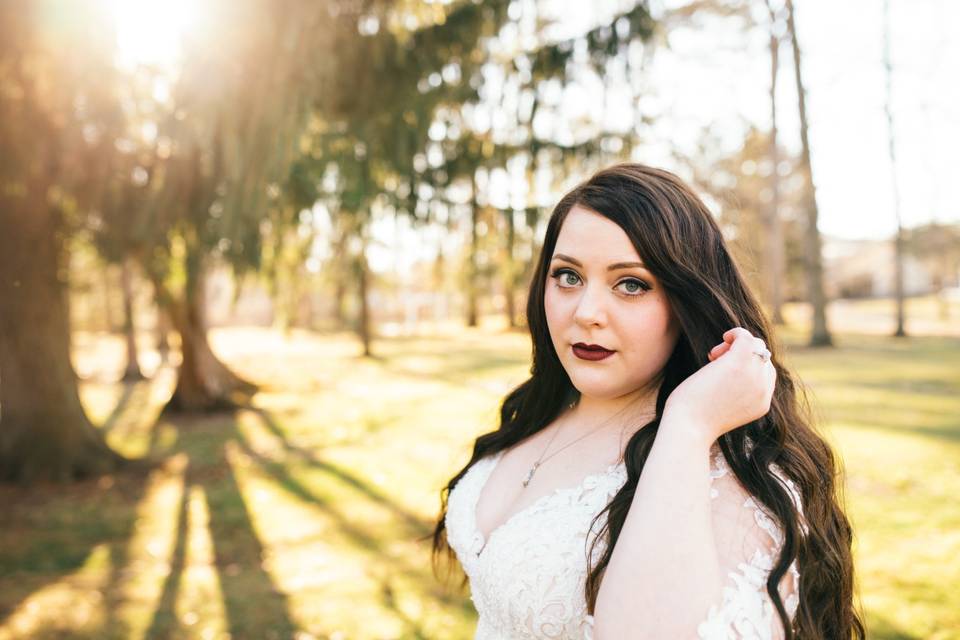 Bridal portrait