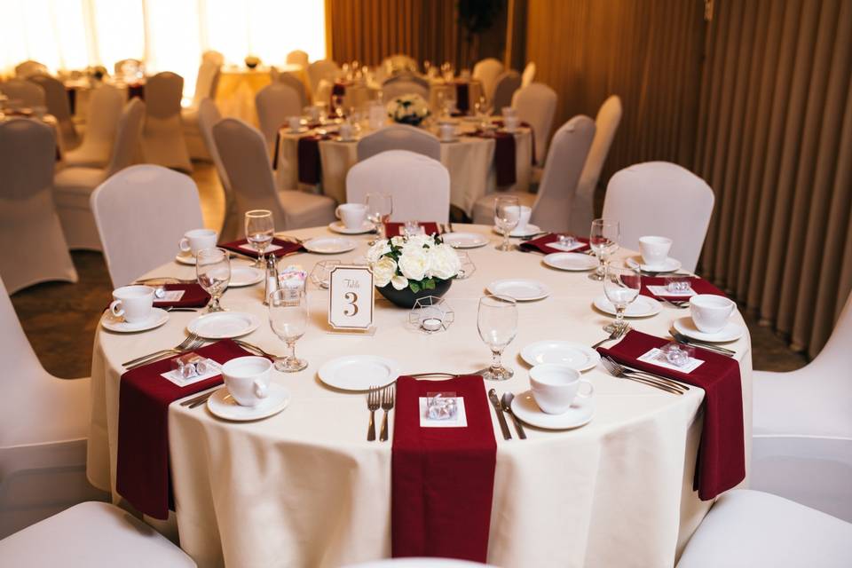 Venue chair covers