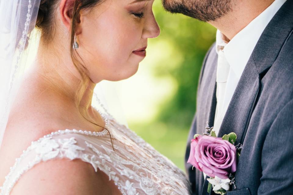 Bride and groom portraits