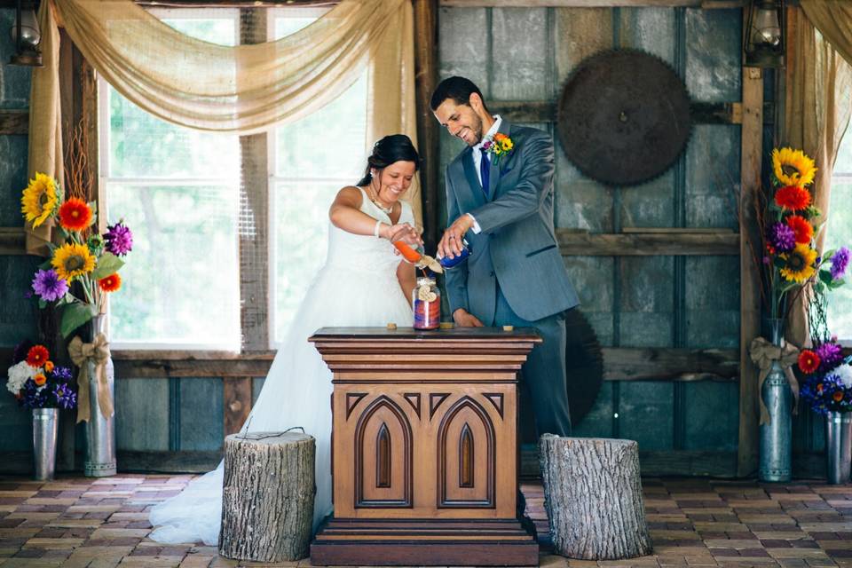 Sand ceremony