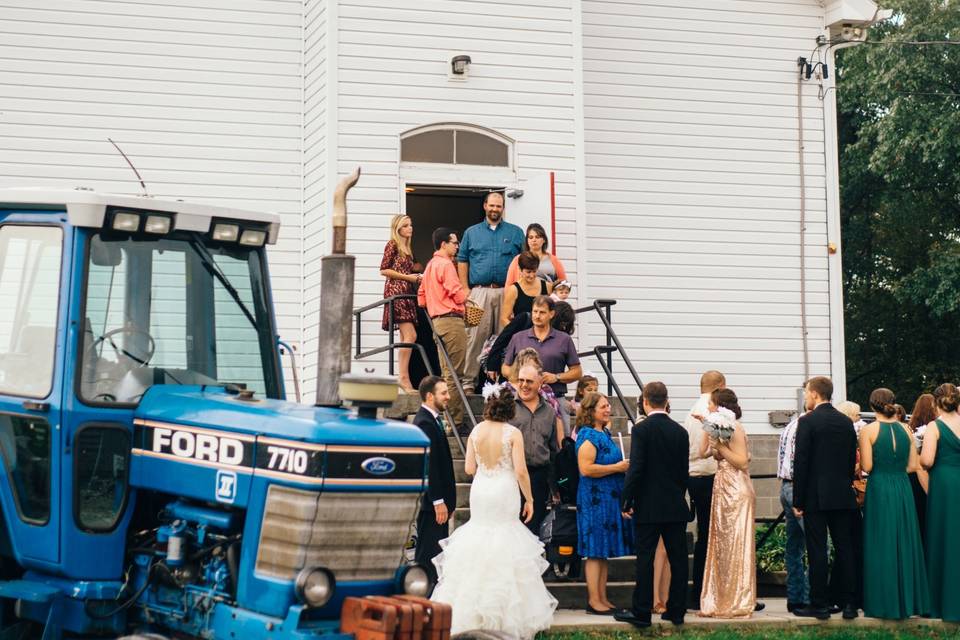 Farm wedding