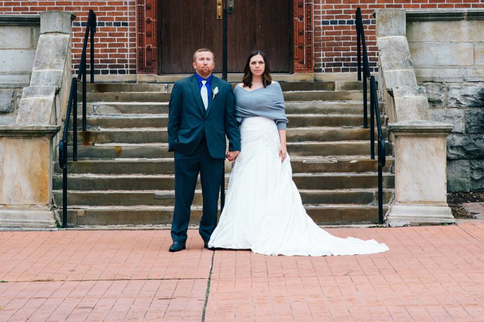 Bridal couple