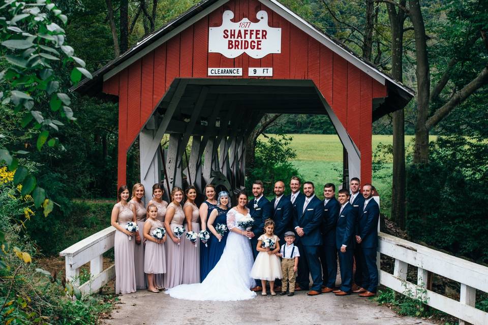 Shaffer's covered bridge