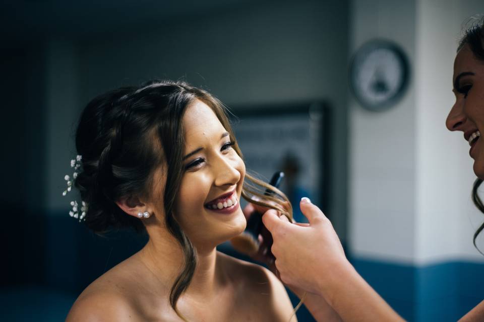 Bridal makeup