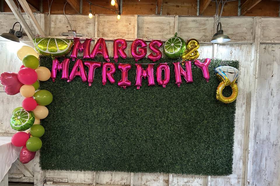 Photo wall