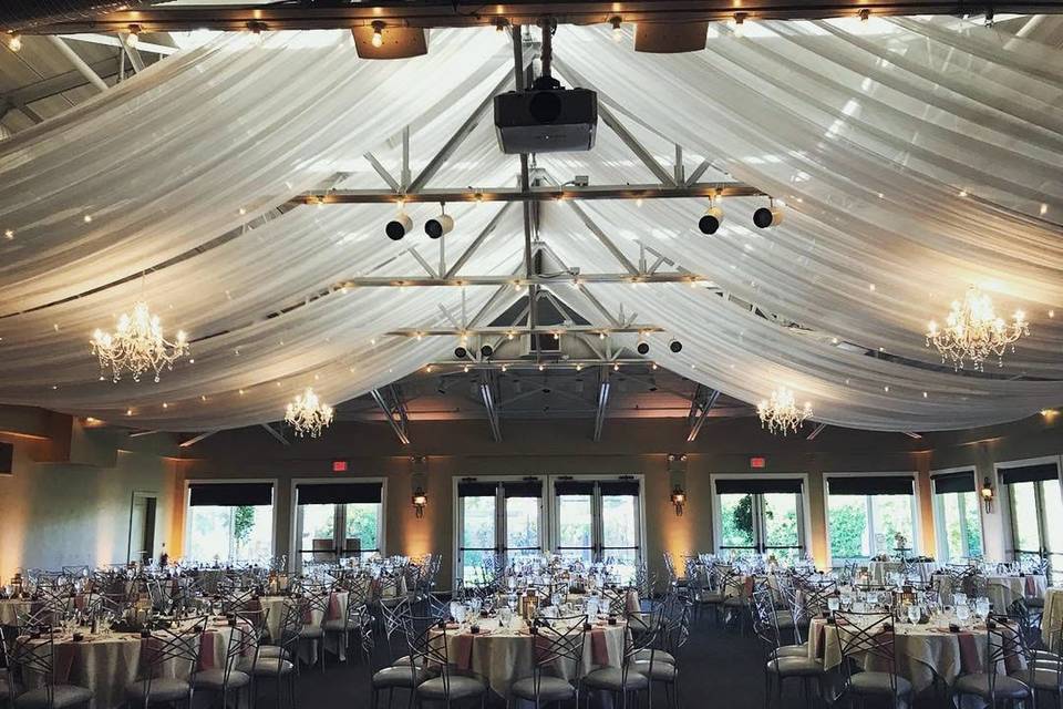 Granite Bay Draping + Lighting