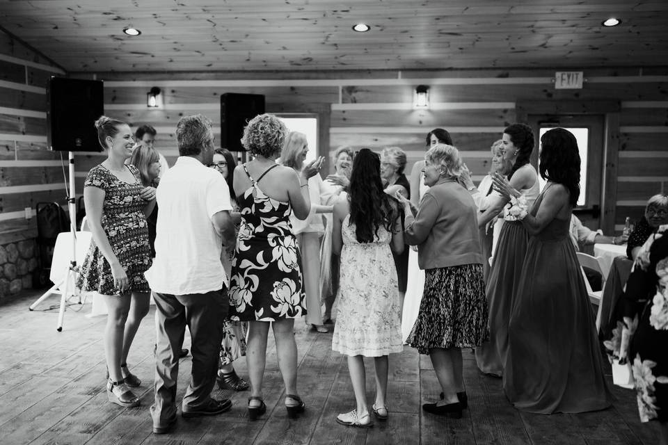 Ladies at the reception