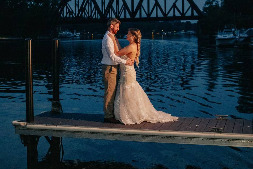 Wedding on the river