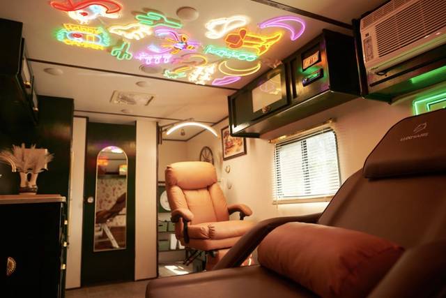Inside Mobile studio