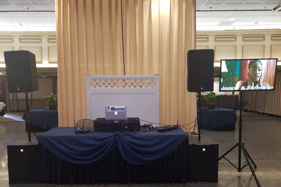 DJ Audio Setup