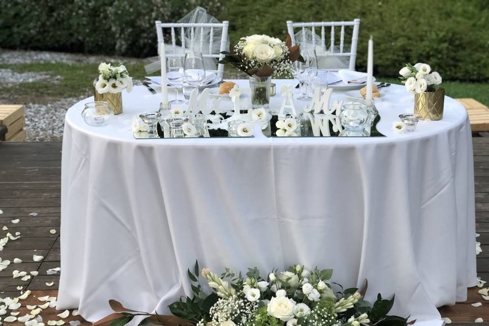 Bride&Groom Table