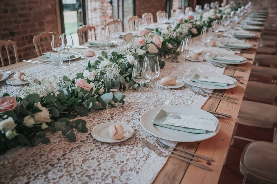 Table set up